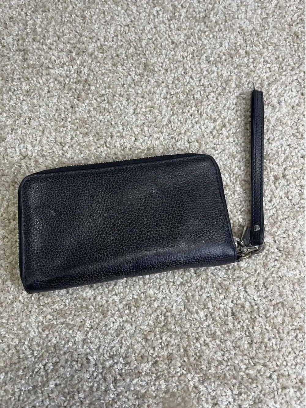 Michael Kors Black Wallet With Zipper Authentic [COPY]